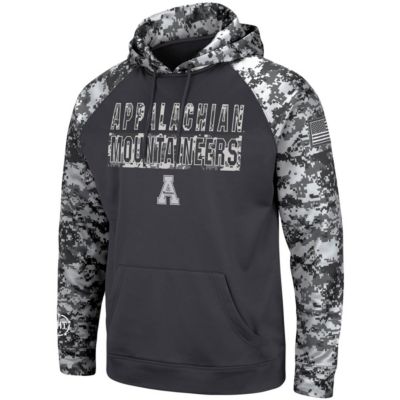 NCAA Appalachian State Mountaineers OHT Military Appreciation Digital Pullover Hoodie