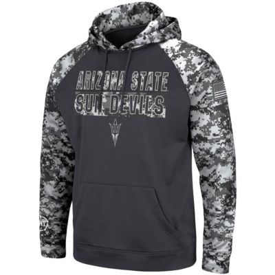 NCAA Arizona State Sun Devils OHT Military Appreciation Digital Pullover Hoodie