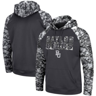 NCAA Baylor Bears OHT Military Appreciation Digital Pullover Hoodie