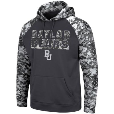 NCAA Baylor Bears OHT Military Appreciation Digital Pullover Hoodie
