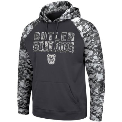 Butler University Bulldogs NCAA OHT Military Appreciation Digital Pullover Hoodie