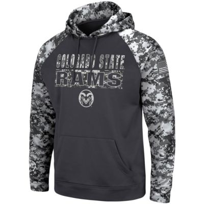 NCAA Colorado State Rams OHT Military Appreciation Digital Pullover Hoodie