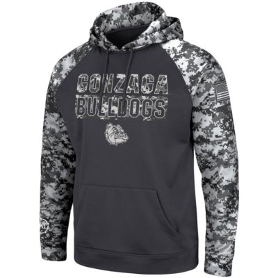 Gonzaga University Bulldogs NCAA OHT Military Appreciation Digital Pullover Hoodie