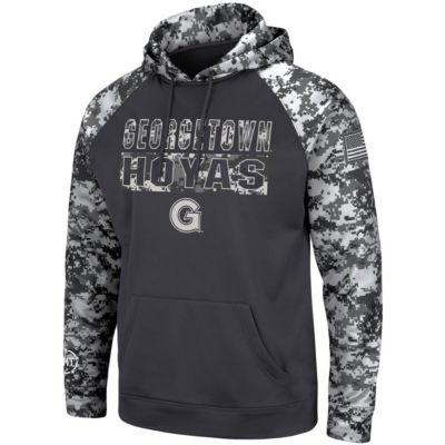 NCAA Georgetown Hoyas OHT Military Appreciation Digital Pullover Hoodie