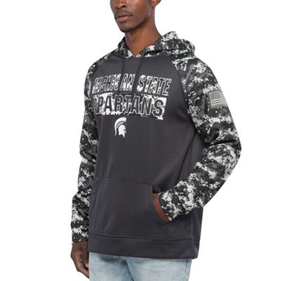 NCAA Michigan State Spartans OHT Military Appreciation Digital Pullover Hoodie