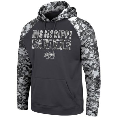 NCAA Mississippi State Bulldogs OHT Military Appreciation Digital Pullover Hoodie