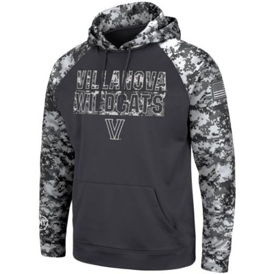 NCAA Villanova Wildcats OHT Military Appreciation Digital Pullover Hoodie