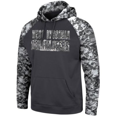 NCAA West Virginia Mountaineers OHT Military Appreciation Digital Pullover Hoodie