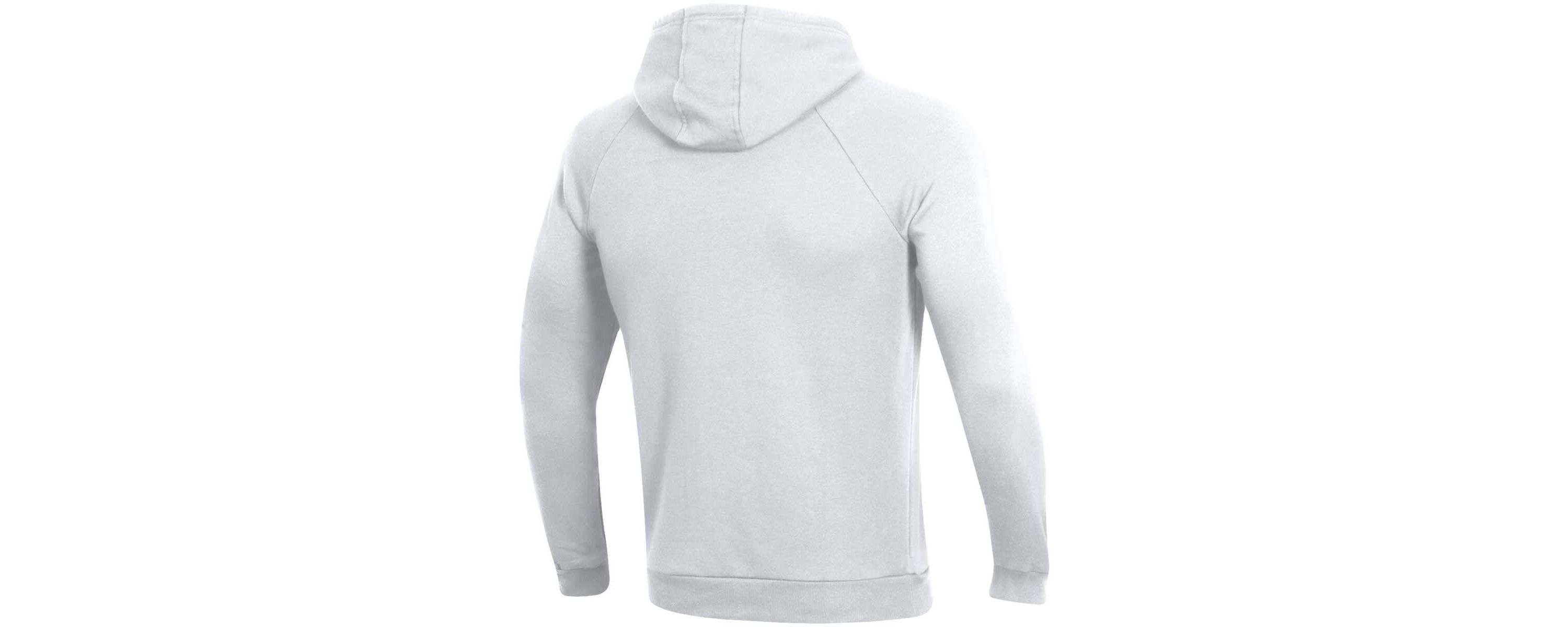 NCAA Under Armour Notre Dame Fighting Irish Mascot School Logo All Day Raglan Pullover Hoodie