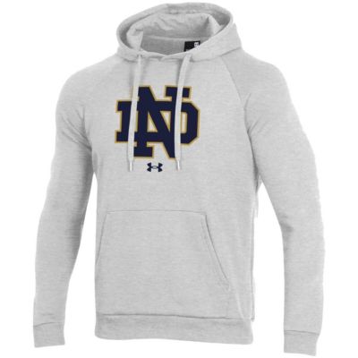 NCAA Under Armour ed Notre Dame Fighting Irish Primary School Logo All Day Raglan Pullover Hoodie
