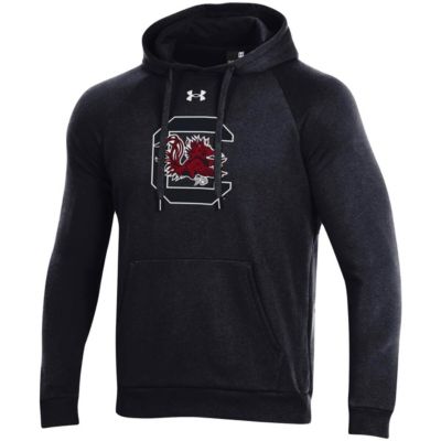 NCAA Under Armour South Carolina Gamecocks Primary School Logo All Day Raglan Pullover Hoodie