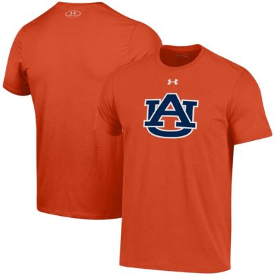 NCAA Under Armour Auburn Tigers School Logo Performance Cotton T-Shirt