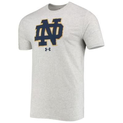 NCAA Under Armour ed Notre Dame Fighting Irish School Logo Performance Cotton T-Shirt