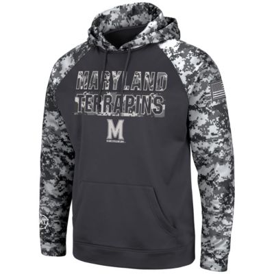 NCAA Maryland Terrapins OHT Military Appreciation Digital Pullover Hoodie