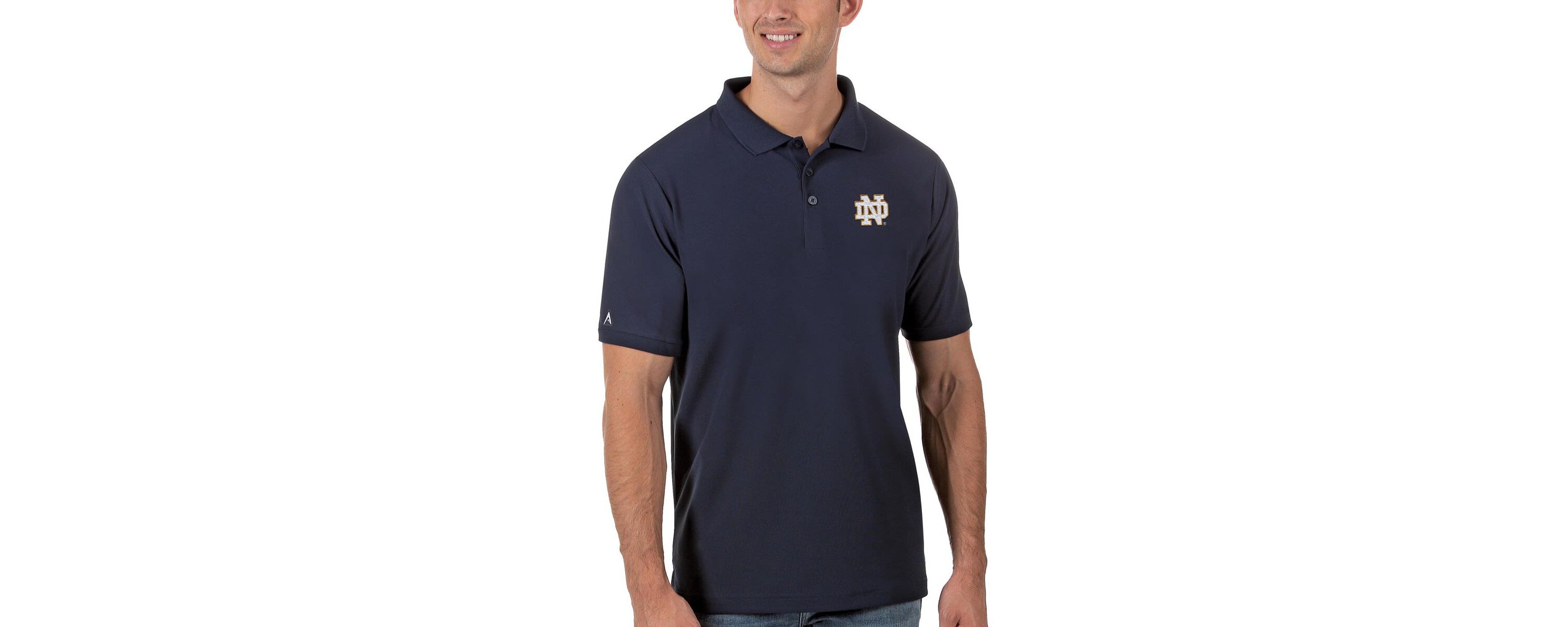 NCAA Notre Dame Fighting Irish Legacy Pique Polo
