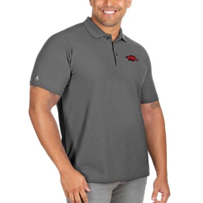 NCAA Arkansas Razorbacks Big & Tall Legacy Pique Polo