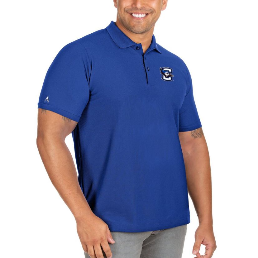 Creighton University Bluejays NCAA Creighton Bluejays Big & Tall Legacy Pique Polo