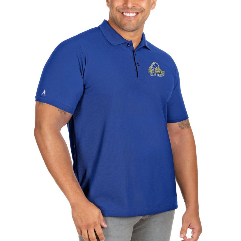 Delaware Fightin Blue Hens NCAA Delaware Fightin Hens Big & Tall Legacy Pique Polo