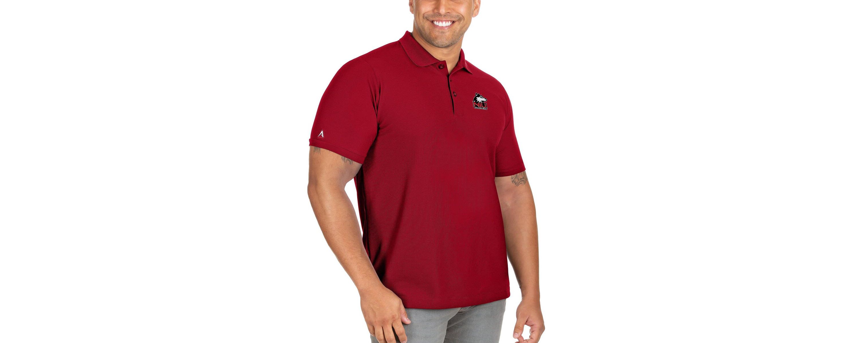 NCAA Northern Illinois Huskies Big & Tall Legacy Pique Polo