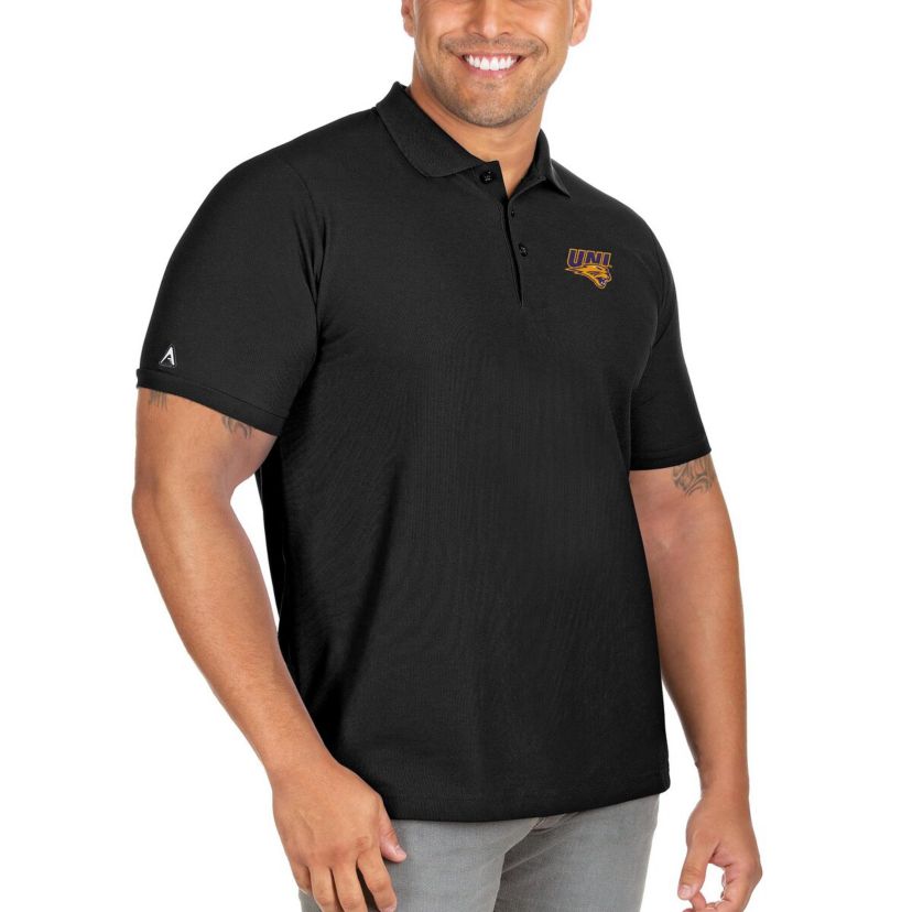 NCAA Northern Iowa Panthers Big & Tall Legacy Pique Polo