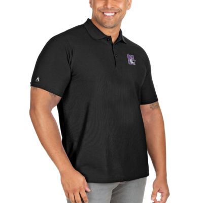 NCAA Northwestern Wildcats Big & Tall Legacy Pique Polo