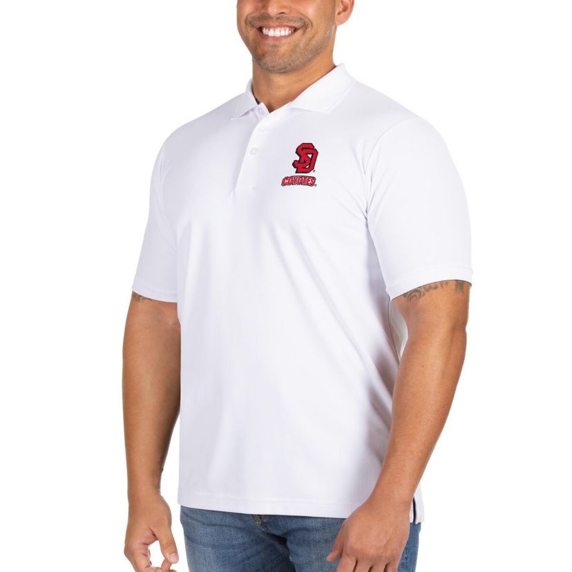 NCAA South Dakota Coyotes Big & Tall Legacy Pique Polo