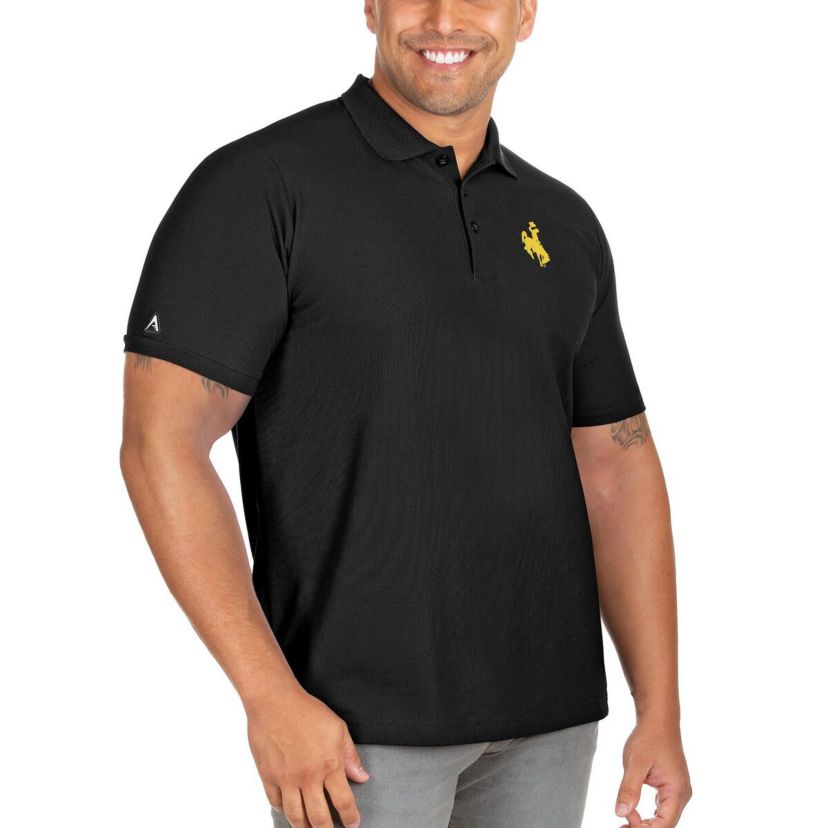 NCAA Wyoming Cowboys Big & Tall Legacy Pique Polo