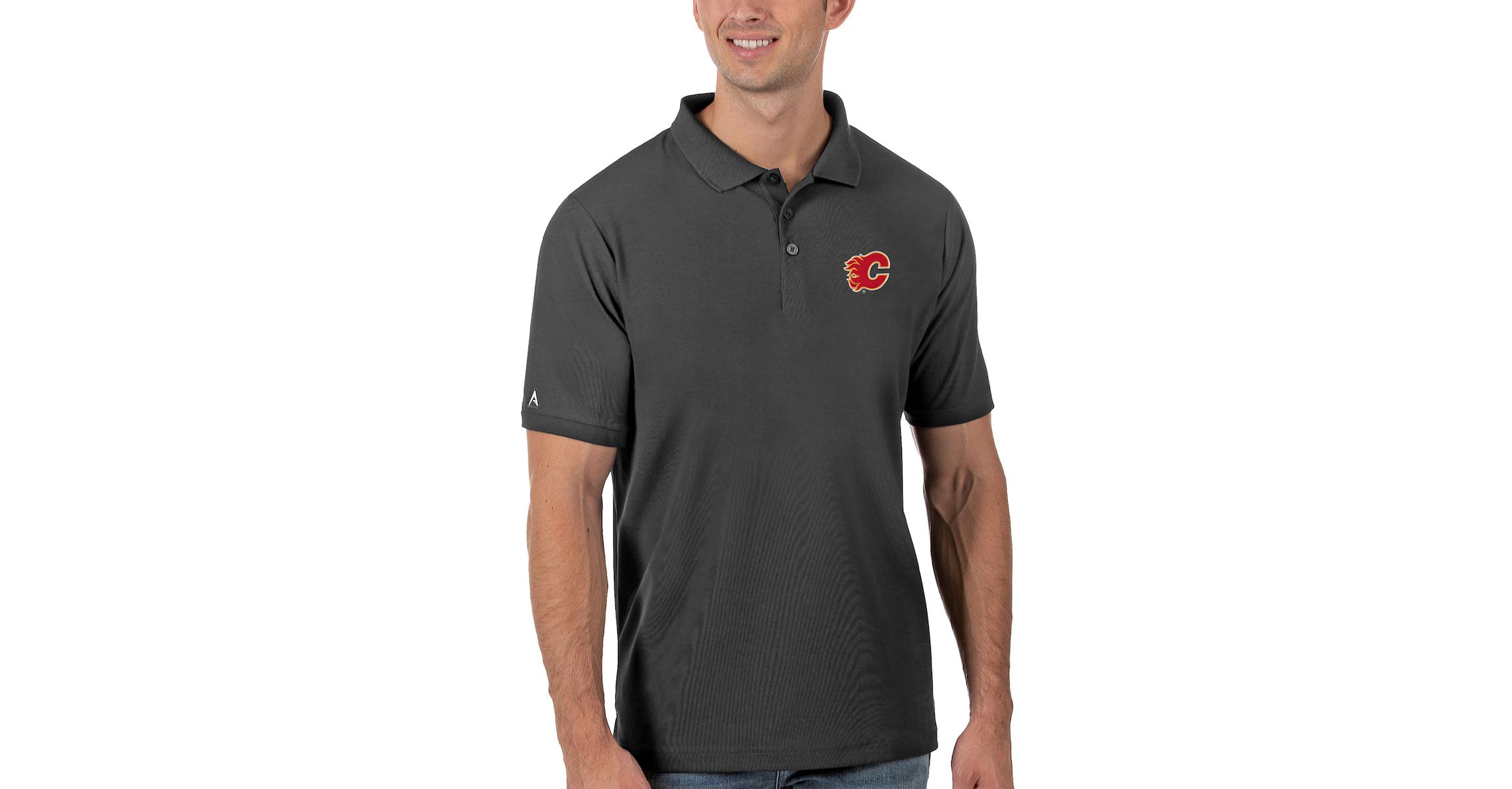 NHL Calgary Flames Legacy Pique Polo