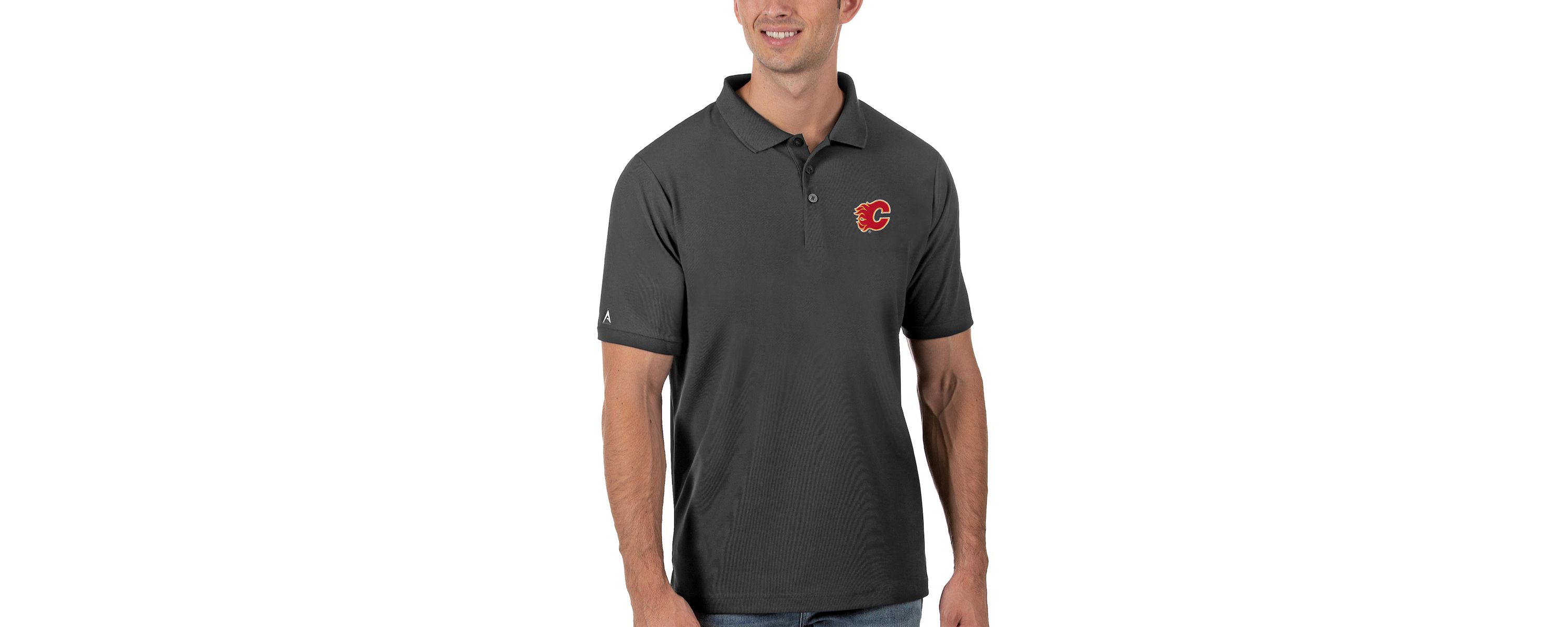 NHL Calgary Flames Legacy Pique Polo