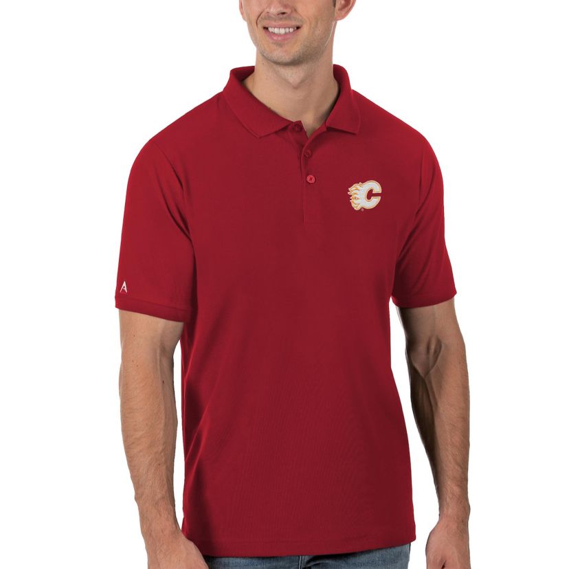 NHL Calgary Flames Legacy Pique Polo