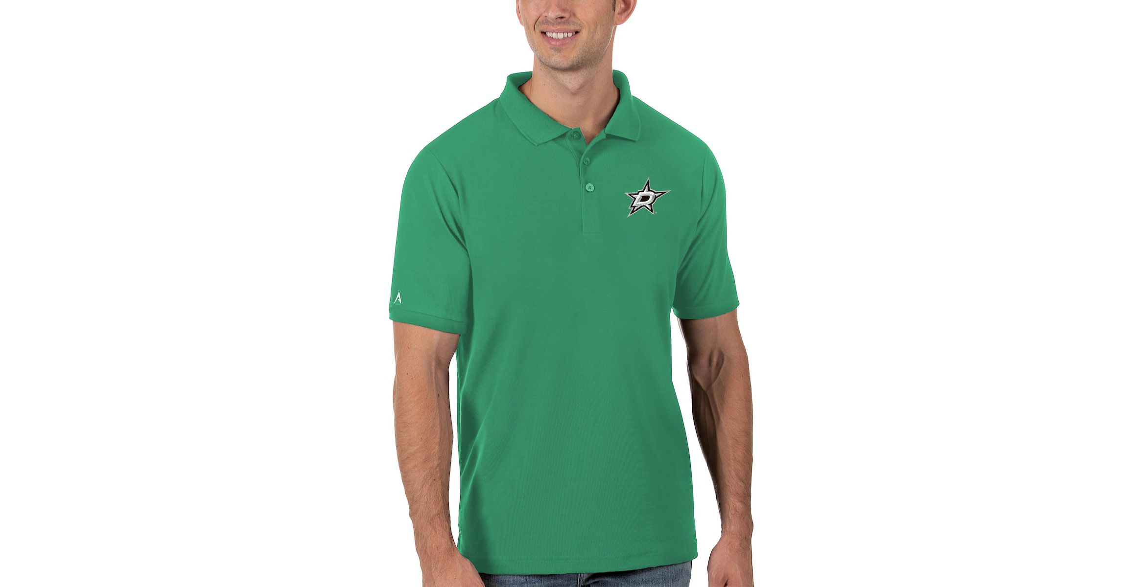NHL Kelly Dallas Stars Legacy Pique Polo