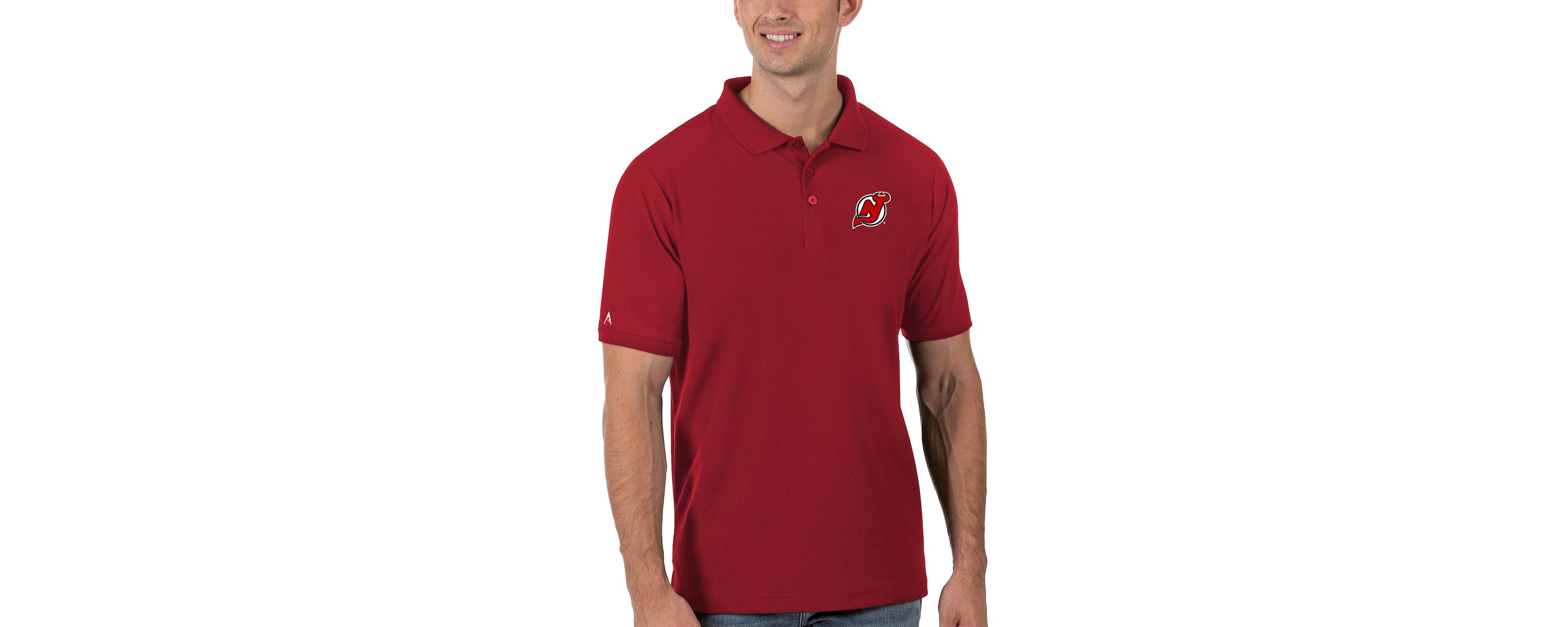 NHL New Jersey Devils Legacy Pique Polo