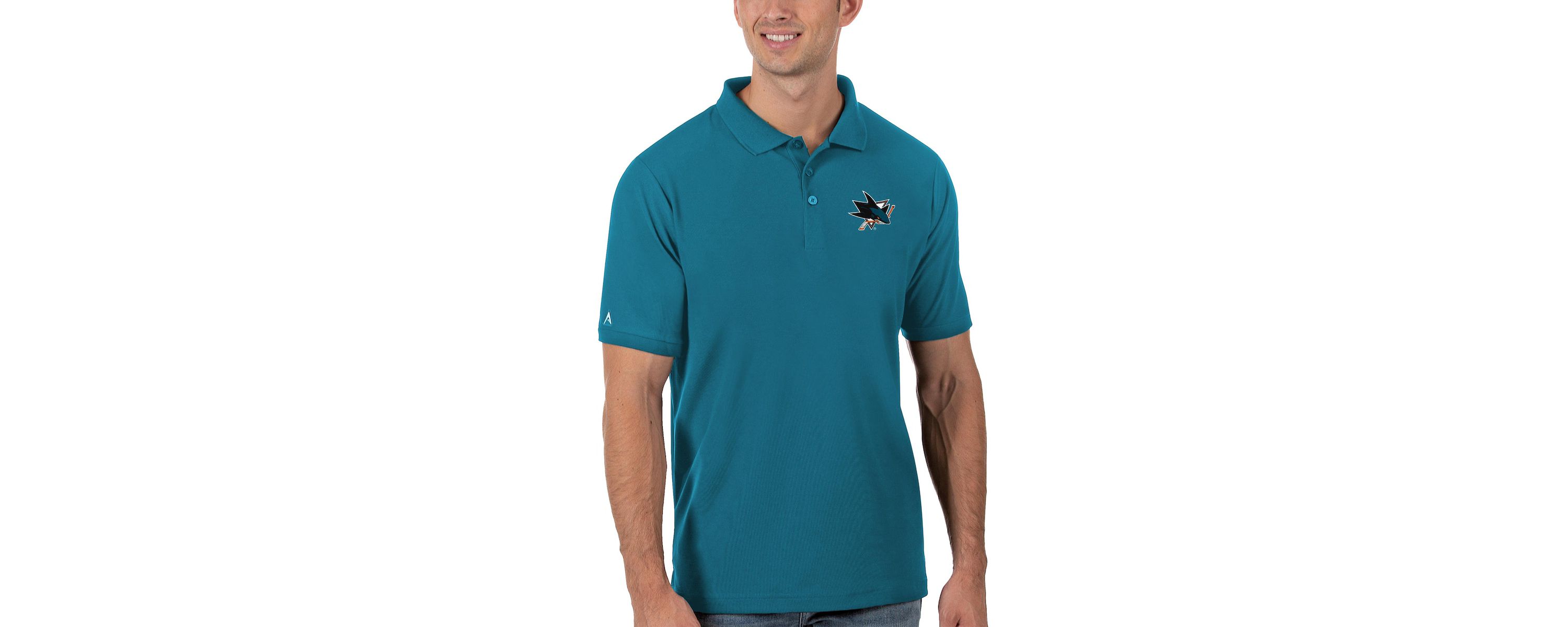 NHL San Jose Sharks Legacy Pique Polo