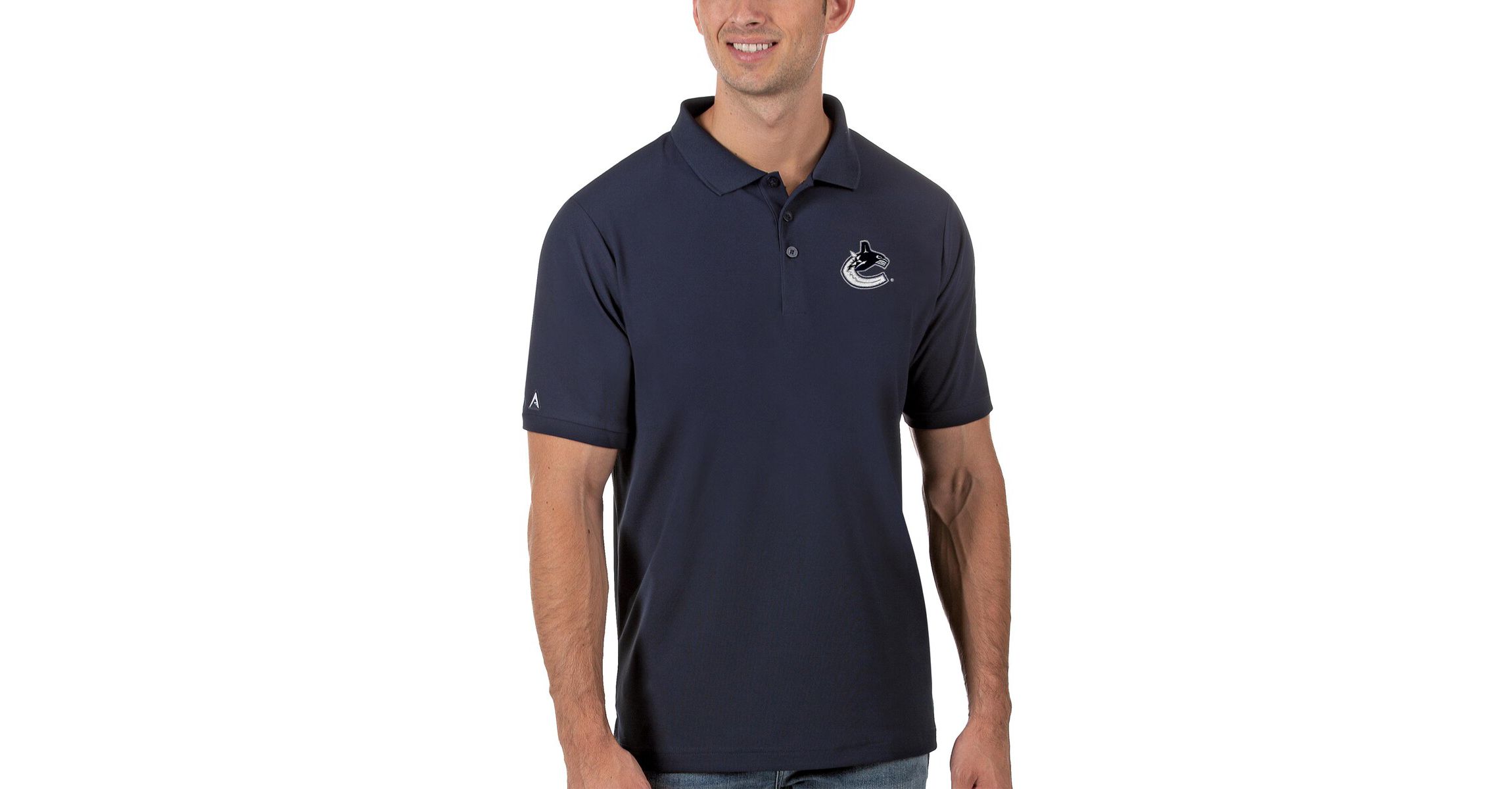 NHL Vancouver Canucks Legacy Pique Polo