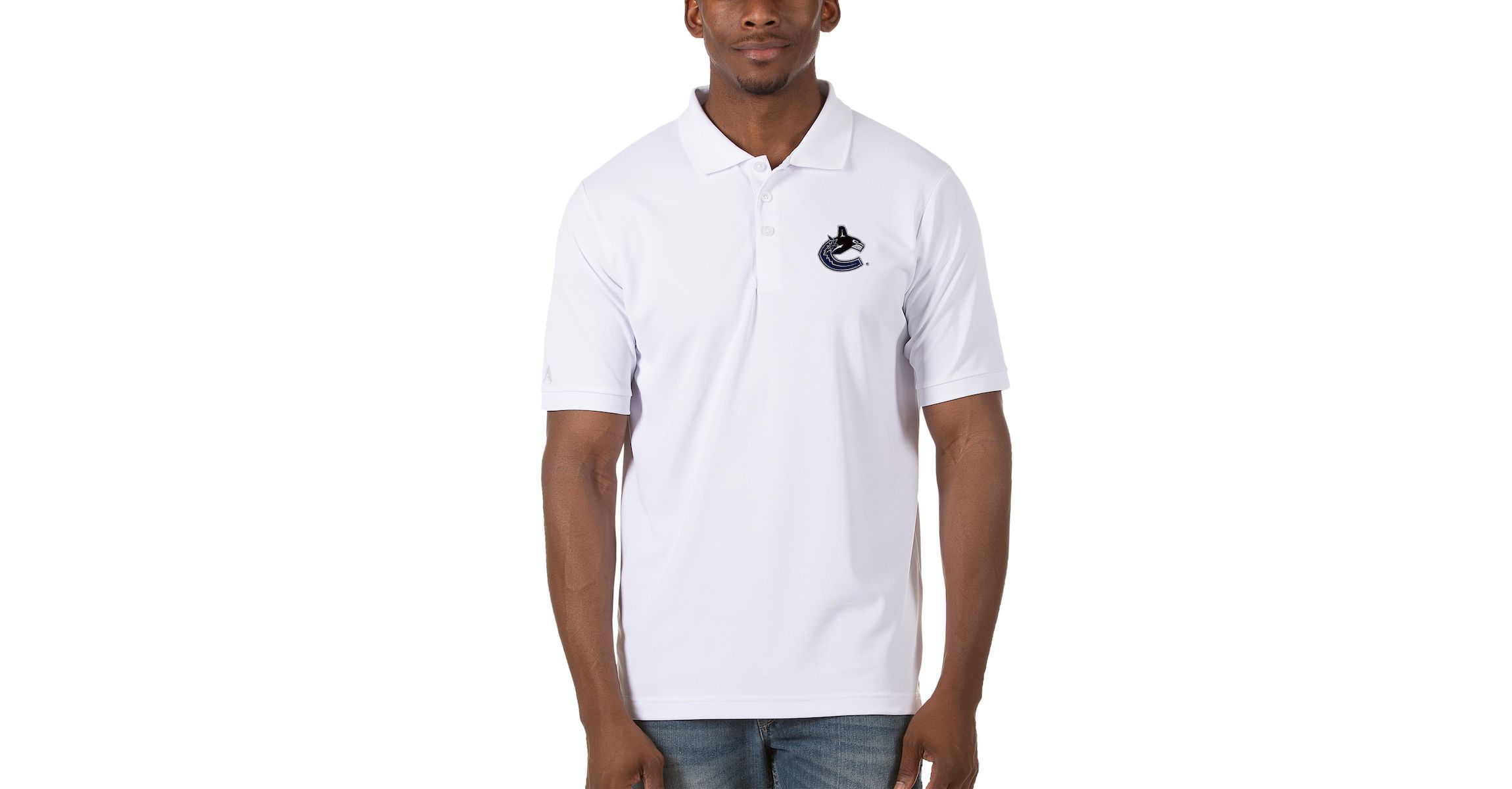 NHL Vancouver Canucks Legacy Pique Polo