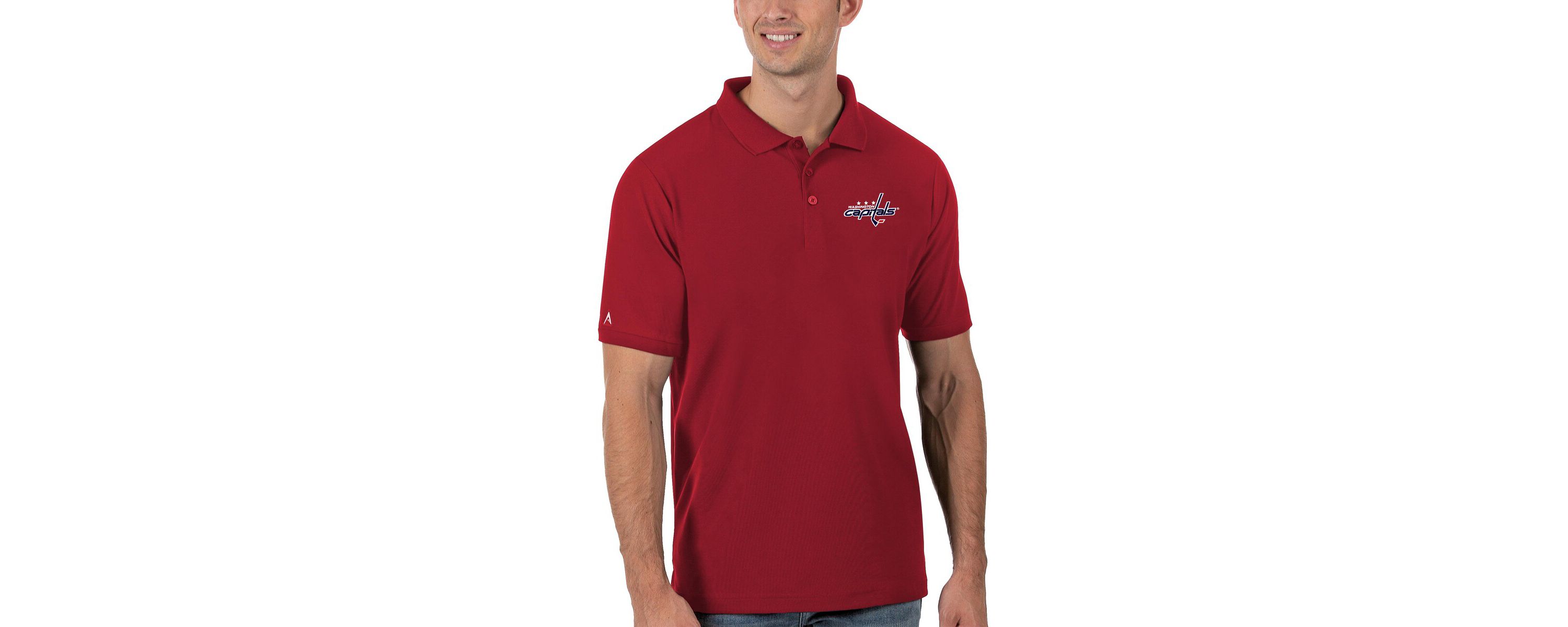 NHL Washington Capitals Legacy Pique Polo