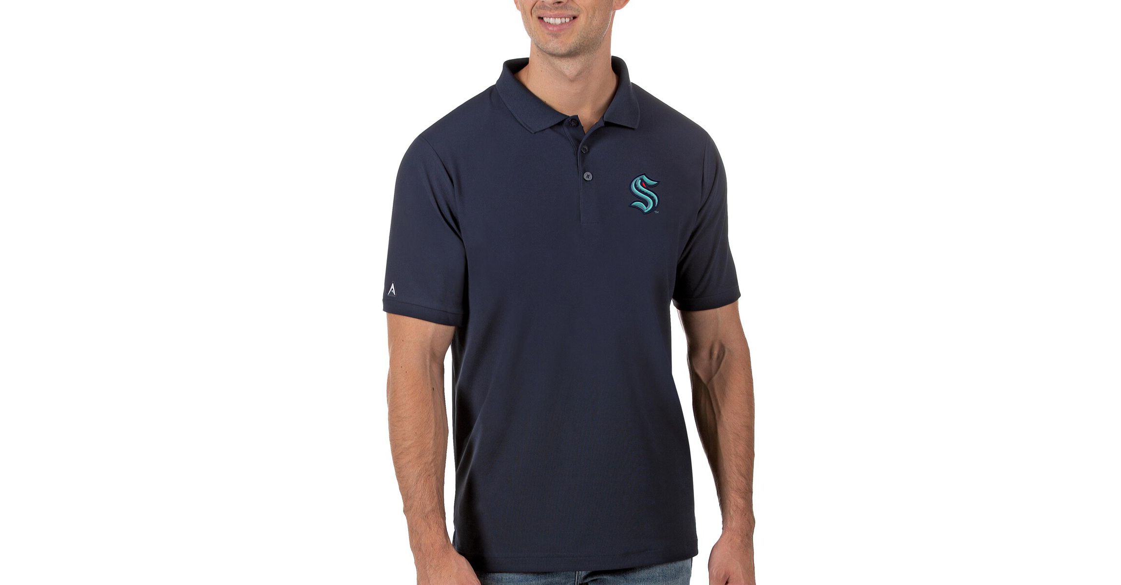 NHL Seattle Kraken Legacy Pique Polo
