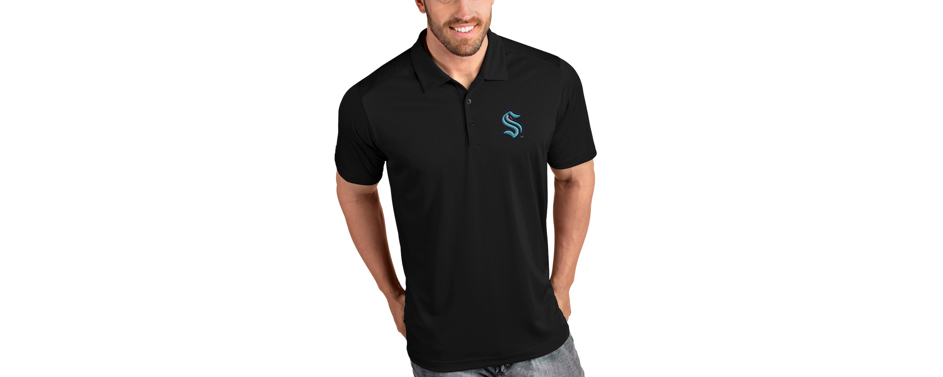 NHL Seattle Kraken Tribute Polo