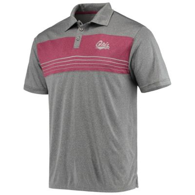 NCAA Heathered Montana Grizzlies Smithers Polo