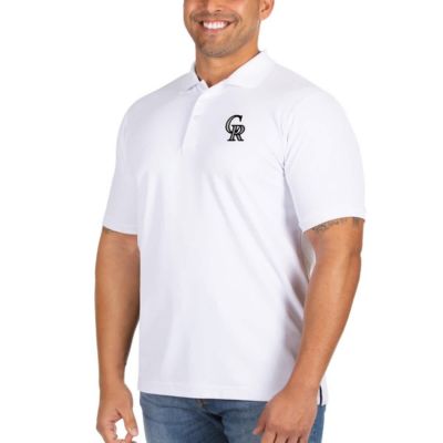 Antigua Men's MLB Colorado Rockies Big & Tall Legacy Pique Polo