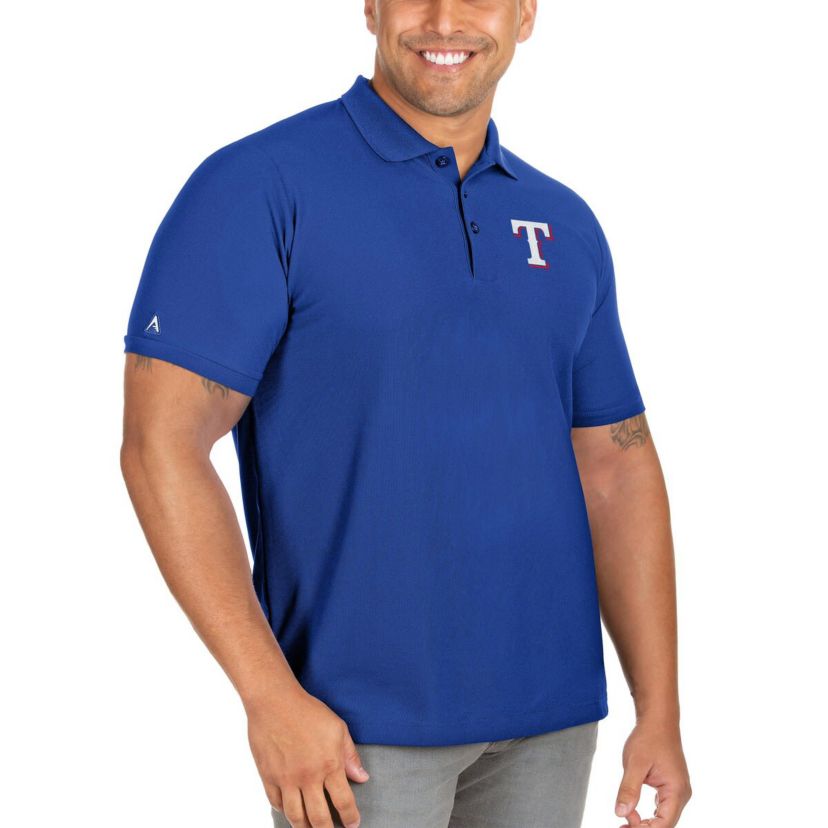 MLB Texas Rangers Big & Tall Legacy Pique Polo