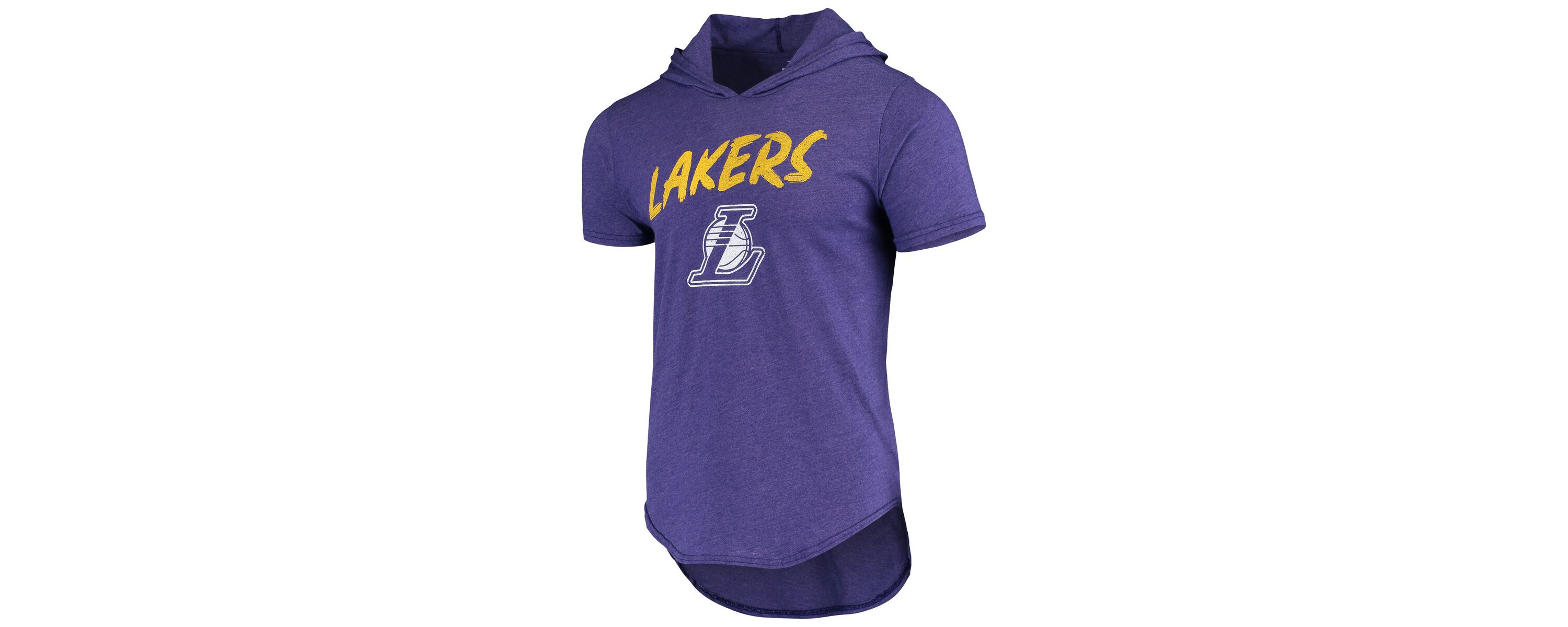 NBA Fanatics LeBron James ed Los Angeles Lakers Hoodie Tri-Blend T-Shirt