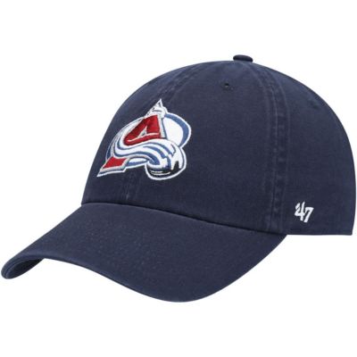 '47 Men's NHL Colorado Avalanche Team Clean Up Adjustable Hat, Navy Blue