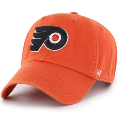 '47 Men's NHL Philadelphia Flyers Team Clean Up Adjustable Hat, Orange