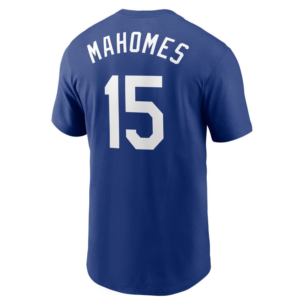 MLB Nike Patrick Mahomes Kansas City Royals Name & Number T-Shirt