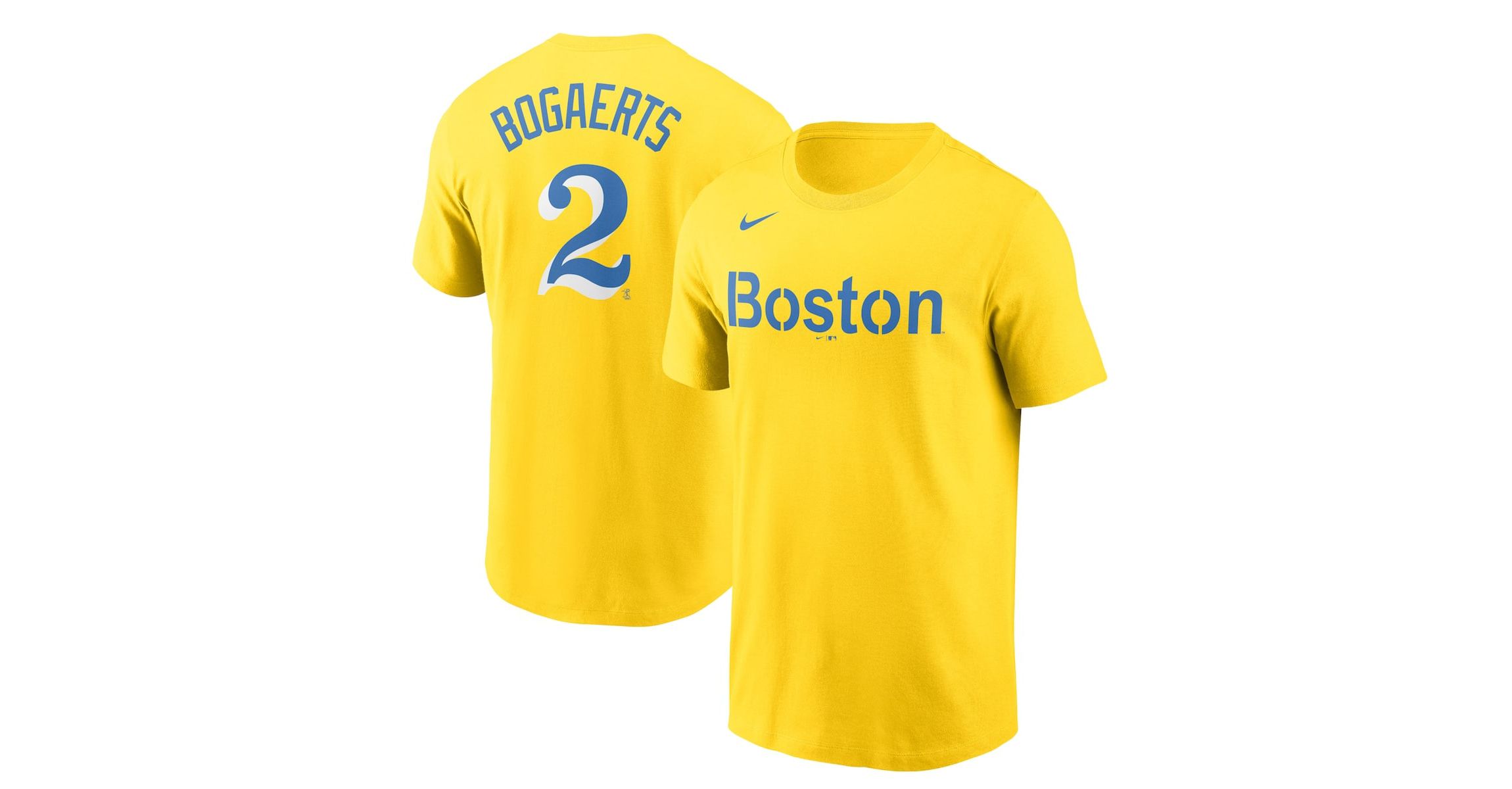 Boston Red Sox MLB Nike Xander Bogaerts Boston Sox City Connect Name & Number T-Shirt