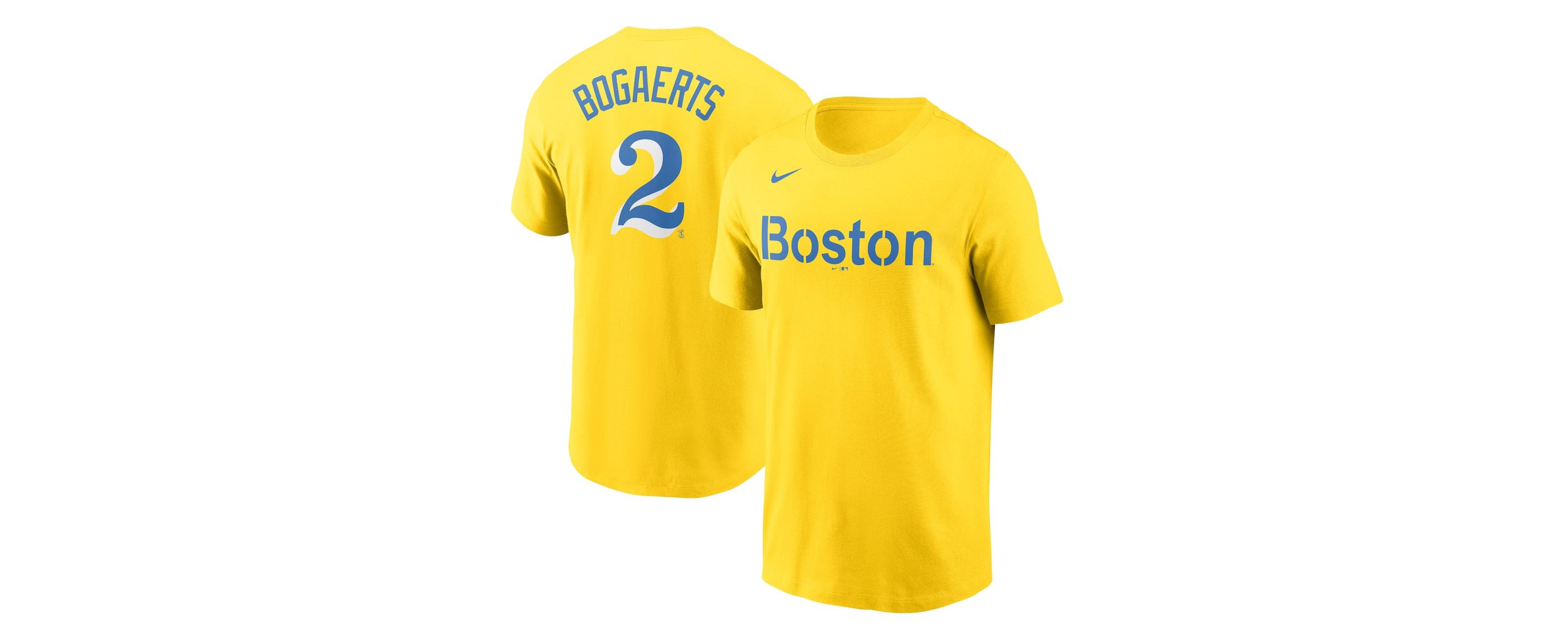 Boston Red Sox MLB Nike Xander Bogaerts Boston Sox City Connect Name & Number T-Shirt