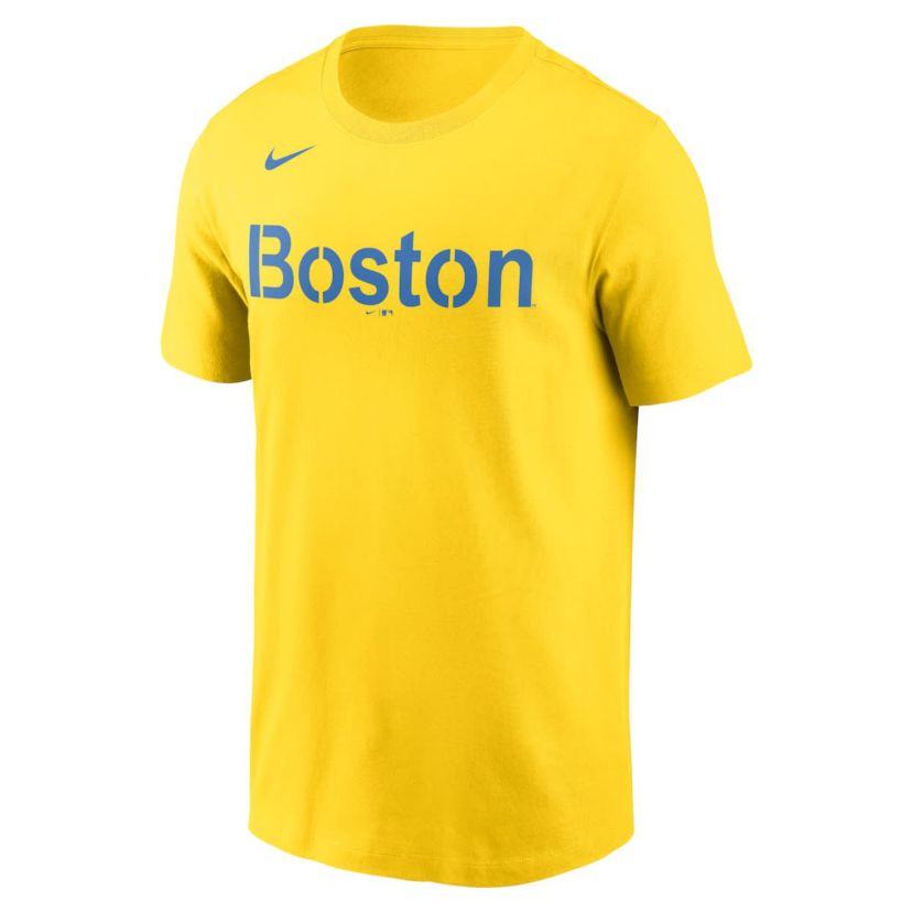 Boston Red Sox MLB Nike Xander Bogaerts Boston Sox City Connect Name & Number T-Shirt
