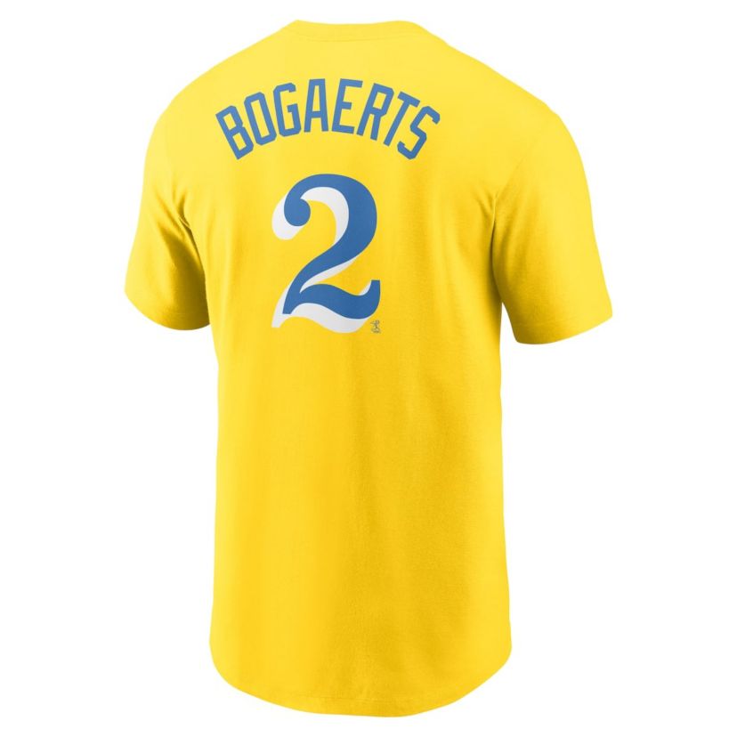 Boston Red Sox MLB Nike Xander Bogaerts Boston Sox City Connect Name & Number T-Shirt