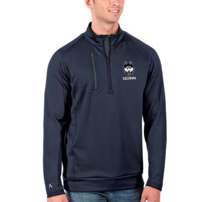 Connecticut Huskies NCAA UConn Big & Tall Generation Quarter-Zip Pullover Jacket